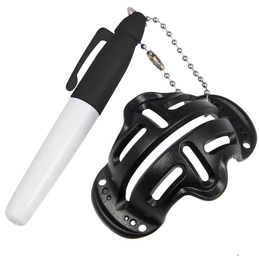 Golf ball stencil with marker Black miniatura 9