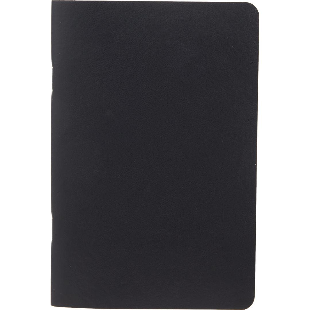 4 X 6 fsc® recycled pocket stapled notebook Black thumbnail 6