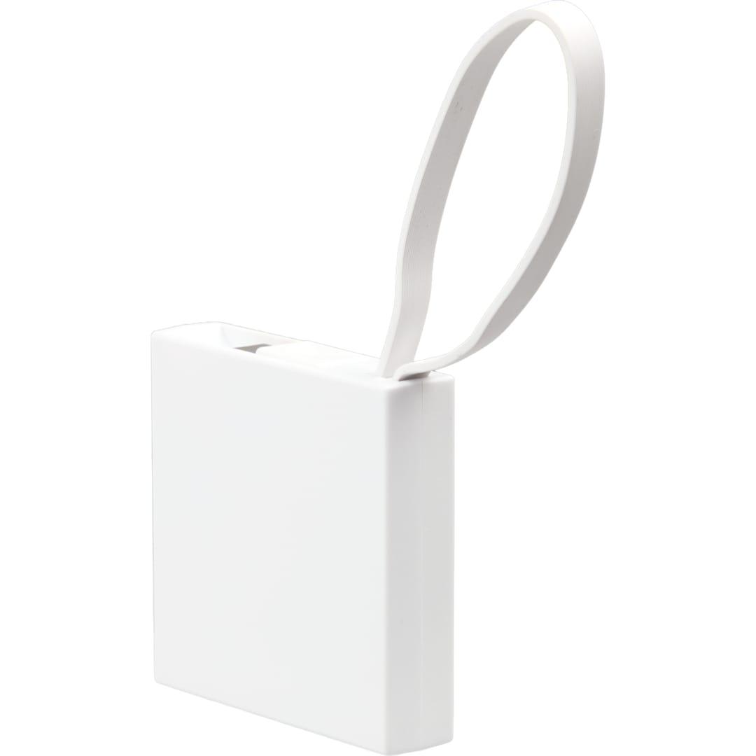 Recycled abs 2000 mah power bank with type-c cable Black miniatura 11
