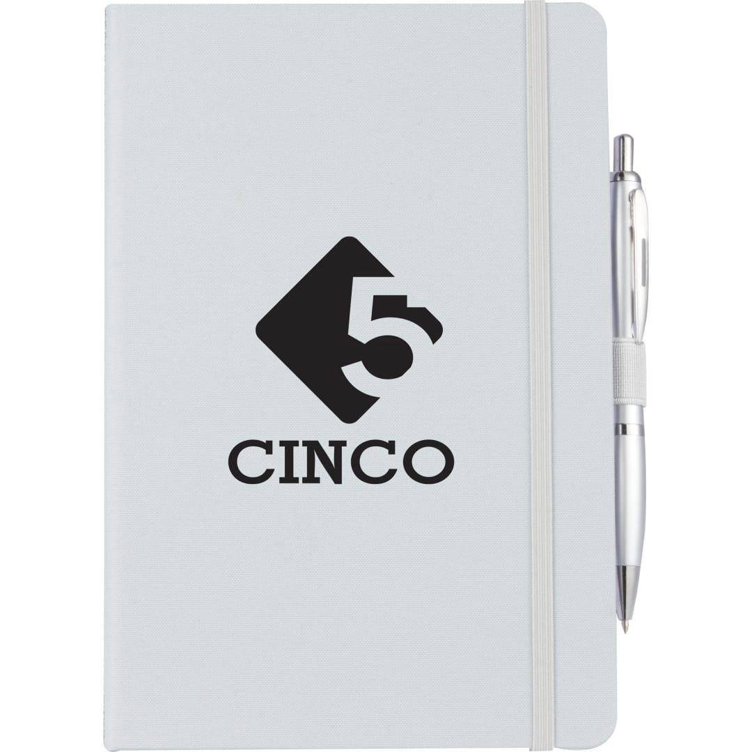 Fsc® 5.5 x 8.5 recycled marine bound journal Blue miniatura 5