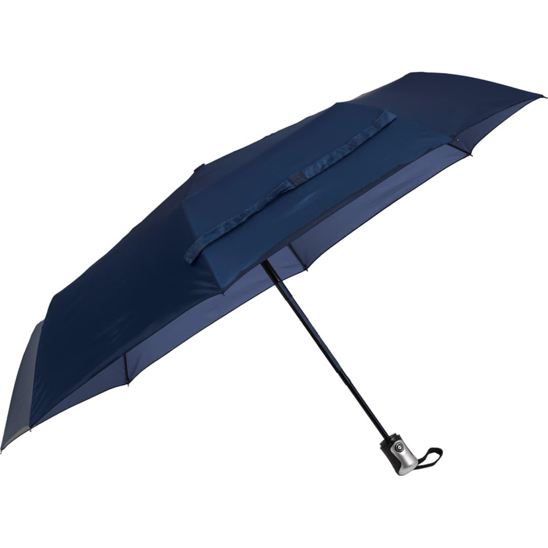 42 Folding auto open/close umbrella Silver miniatura 5