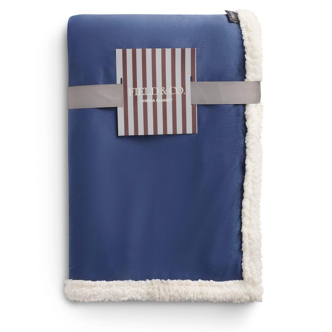 Field & co.® sherpa blanket Navy Blue miniatura 28