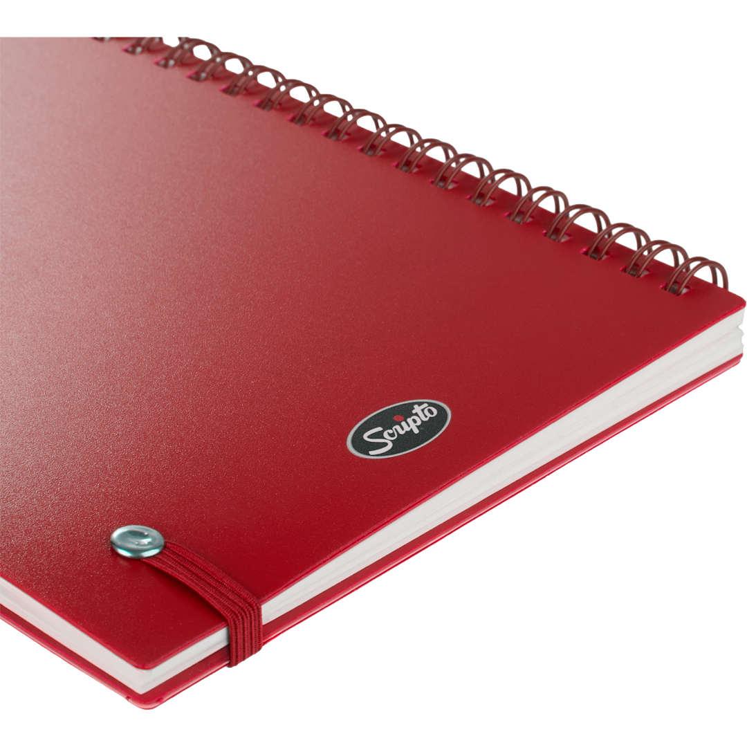 Scripto® recycled spiral notebook Black miniatura 21