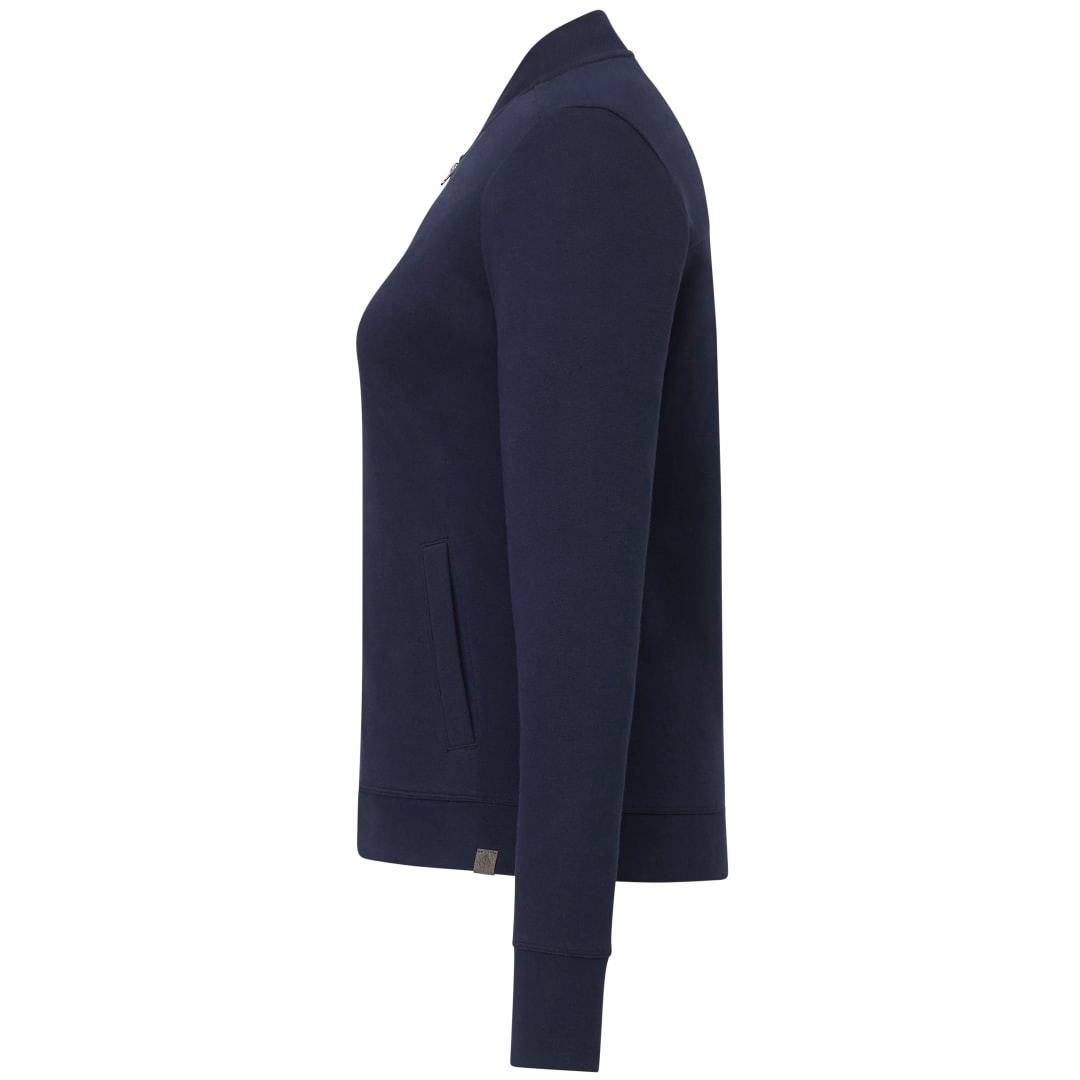 Rigi eco knit full zip - womens Navy Blue miniatura 4