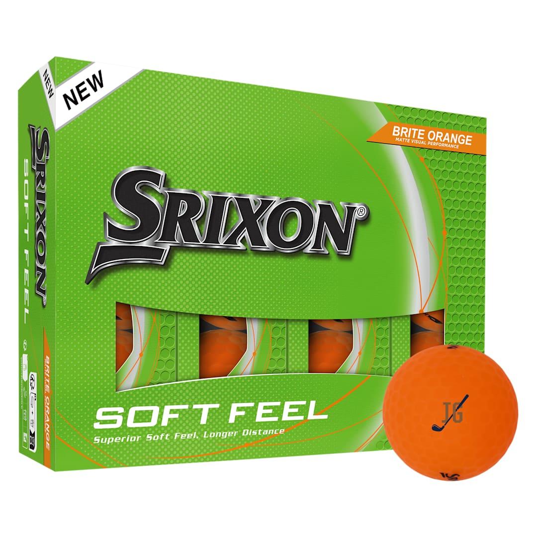Srixon soft feel brite golf balls - 12 pack Orange miniatura 9