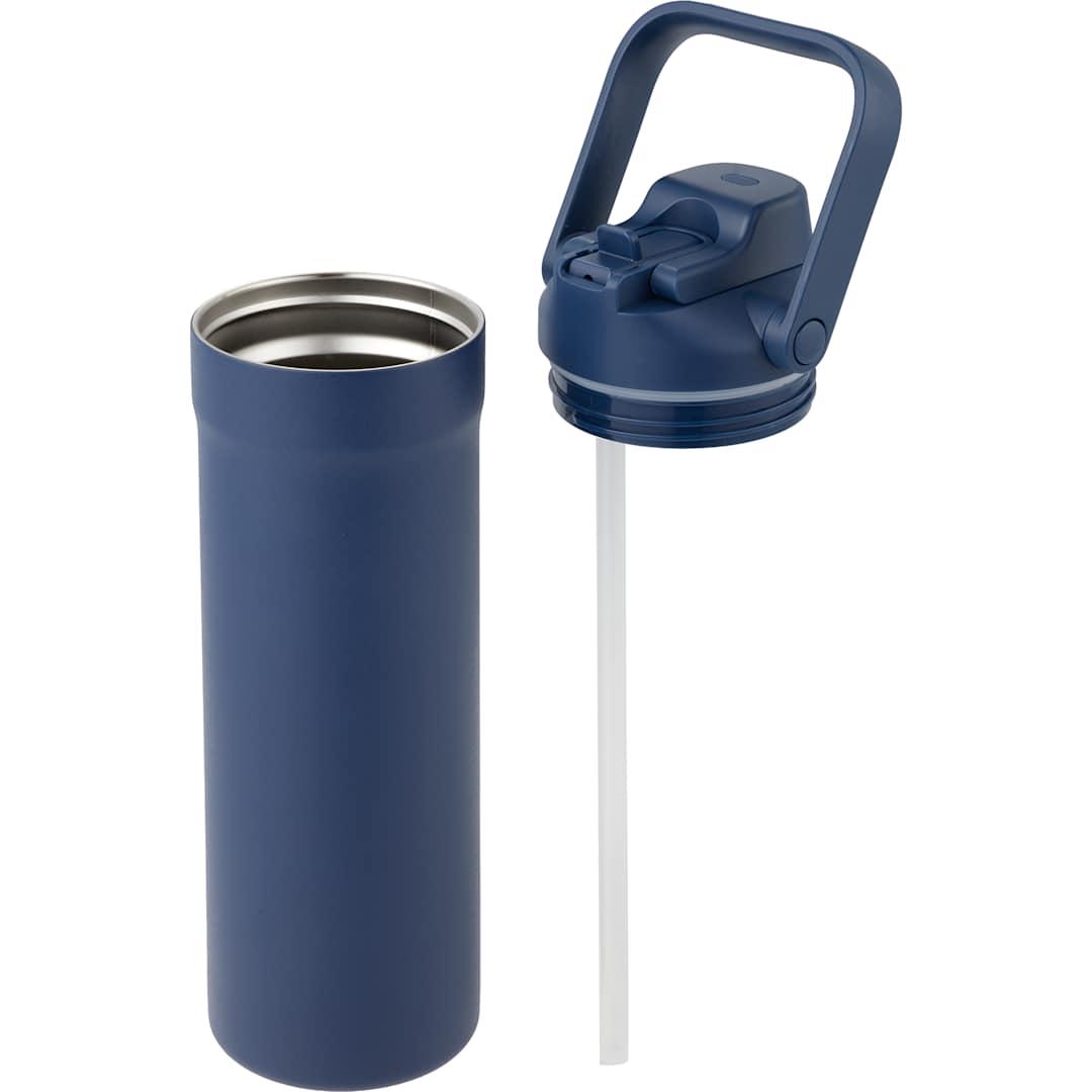 Ranier recycled vacuum insulated bottle 25oz Navy Blue miniatura 23