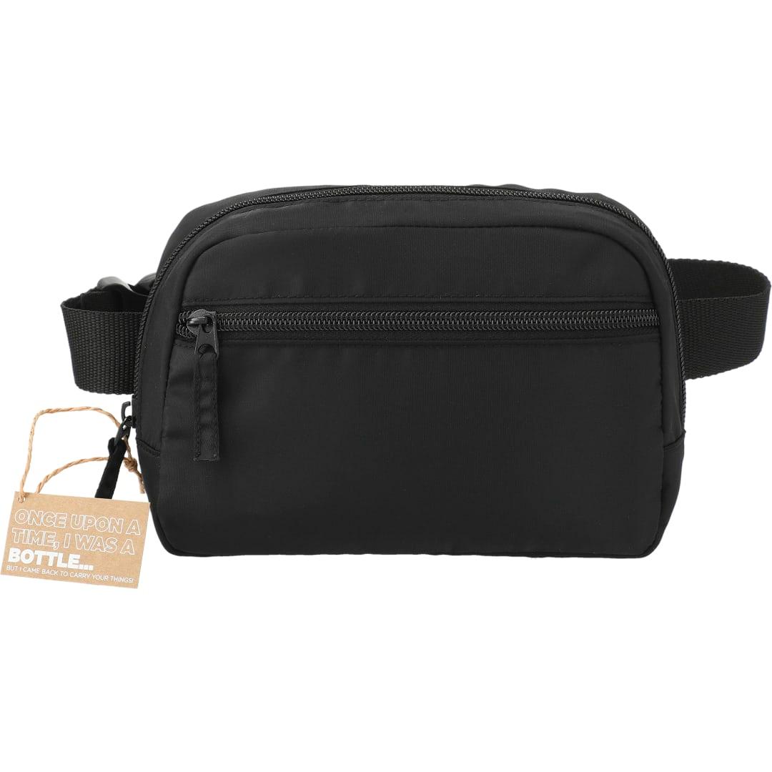 Recycled sport fanny pack Black miniatura 6