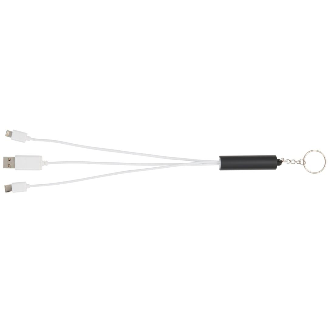 Route light up logo 5-in-1 cable Black miniatura 4