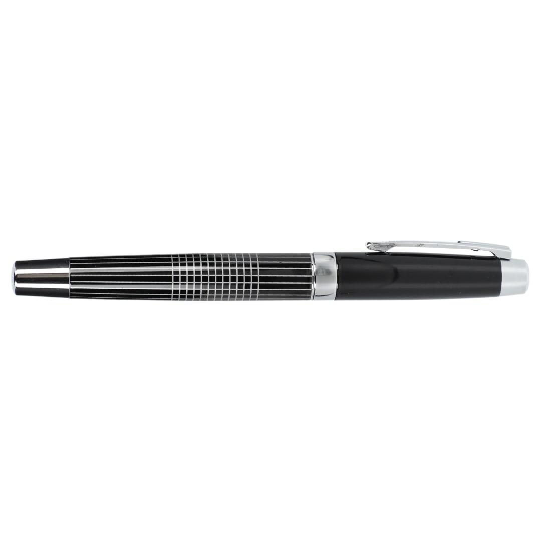Newton recycled brass gel rollerball Black miniatura 9
