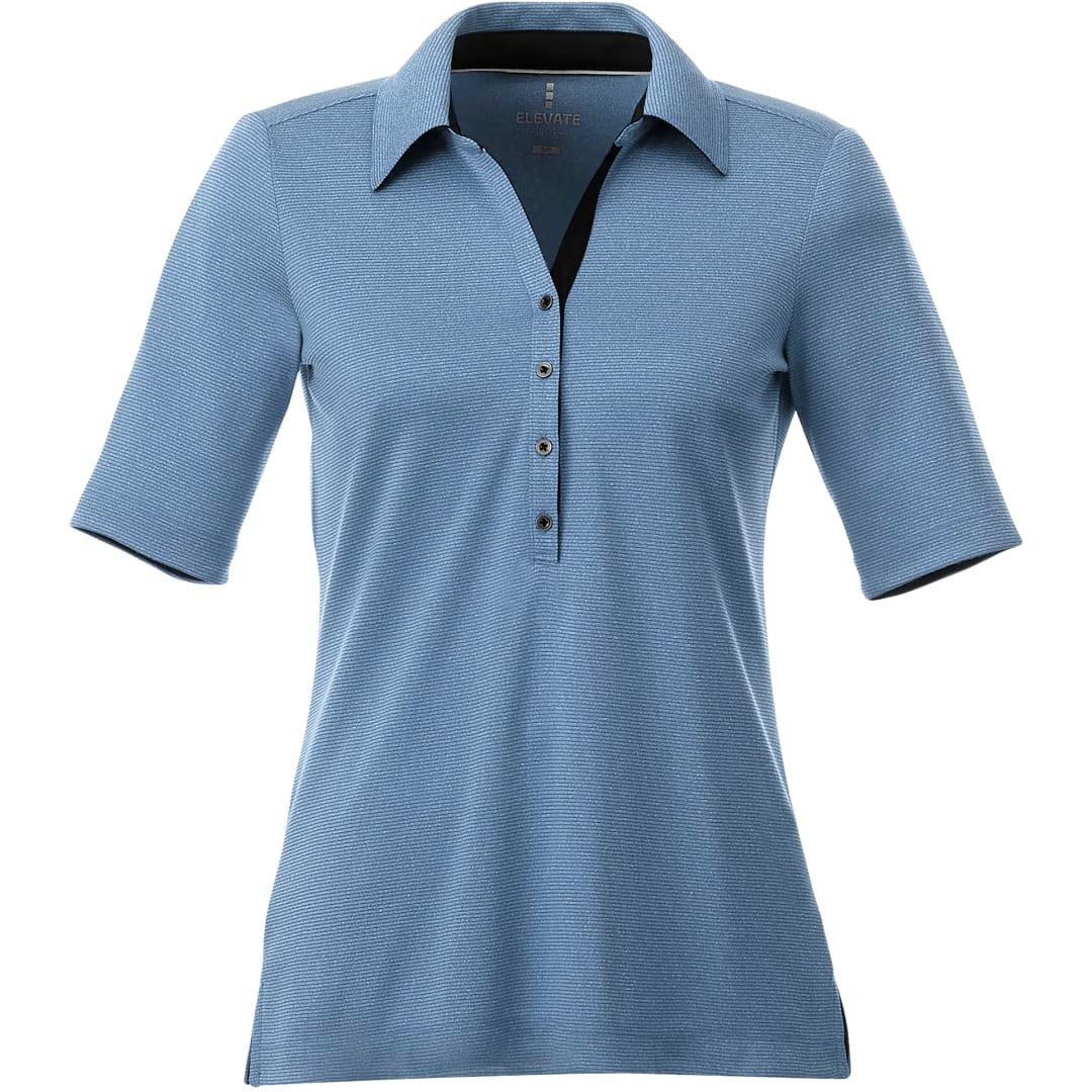 Womens skara ss polo Red miniatura 7