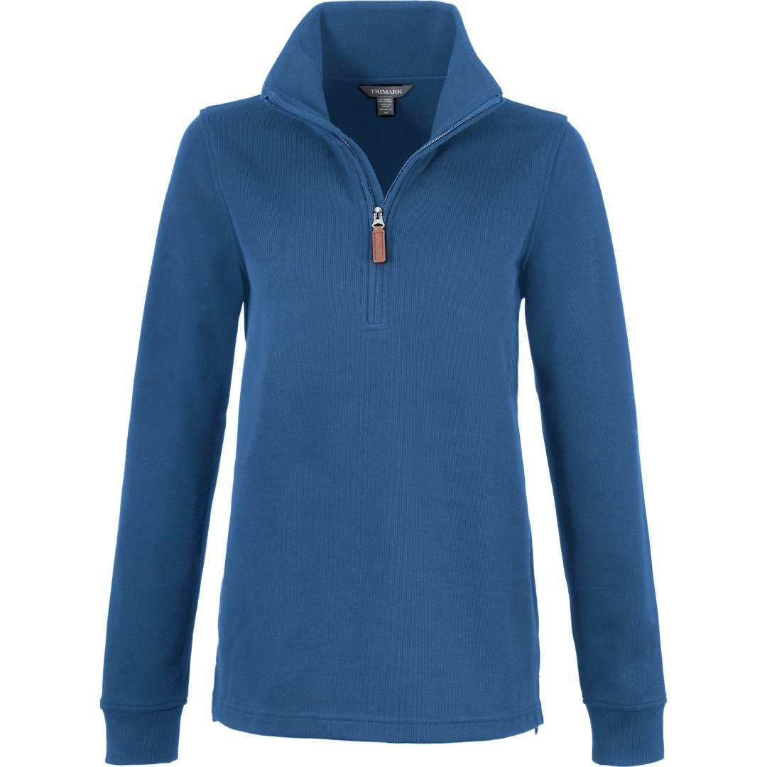 Hudson eco knit half zip - womens Beige miniatura 18