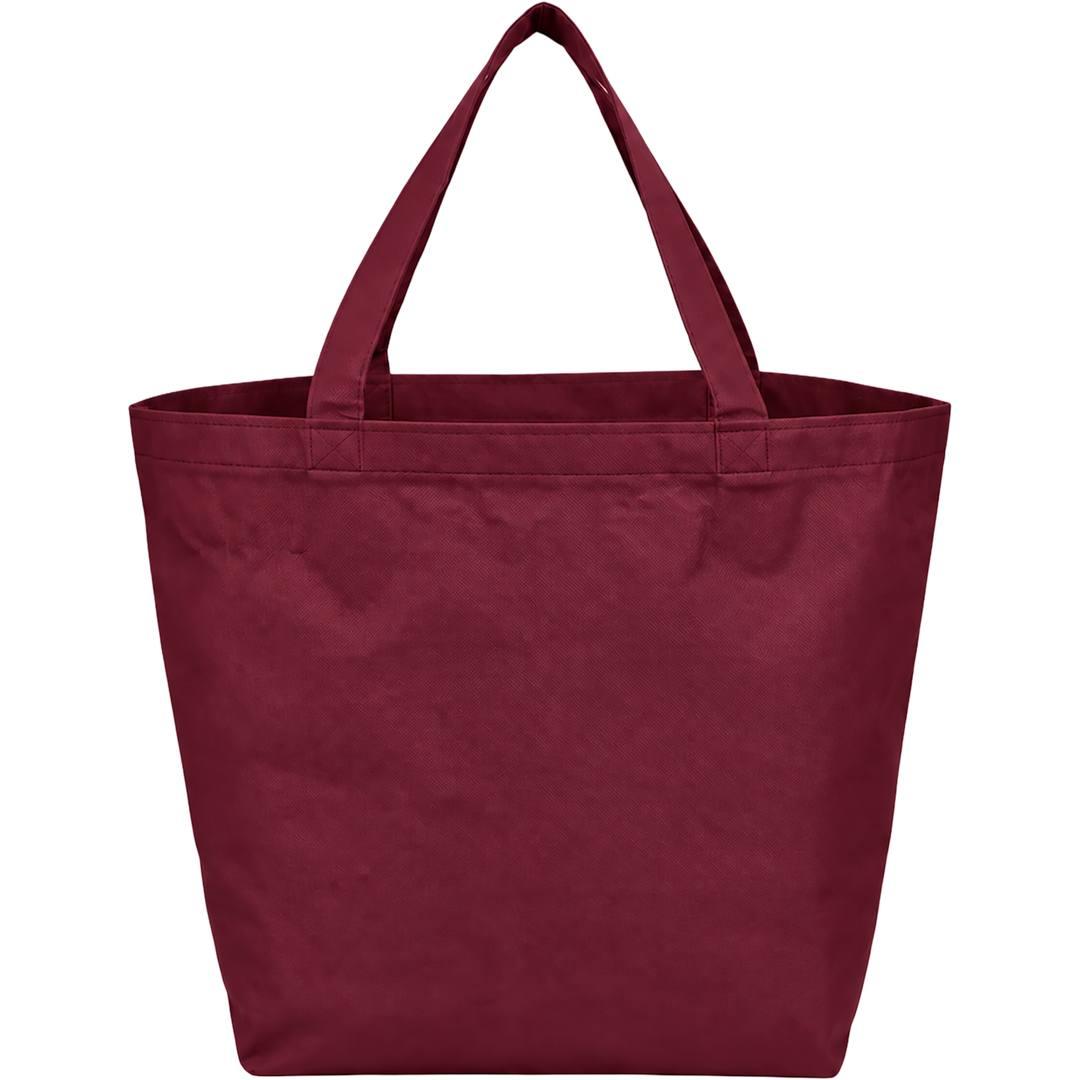 Yaya 100% recycled budget non woven shopper tote Black miniatura 7