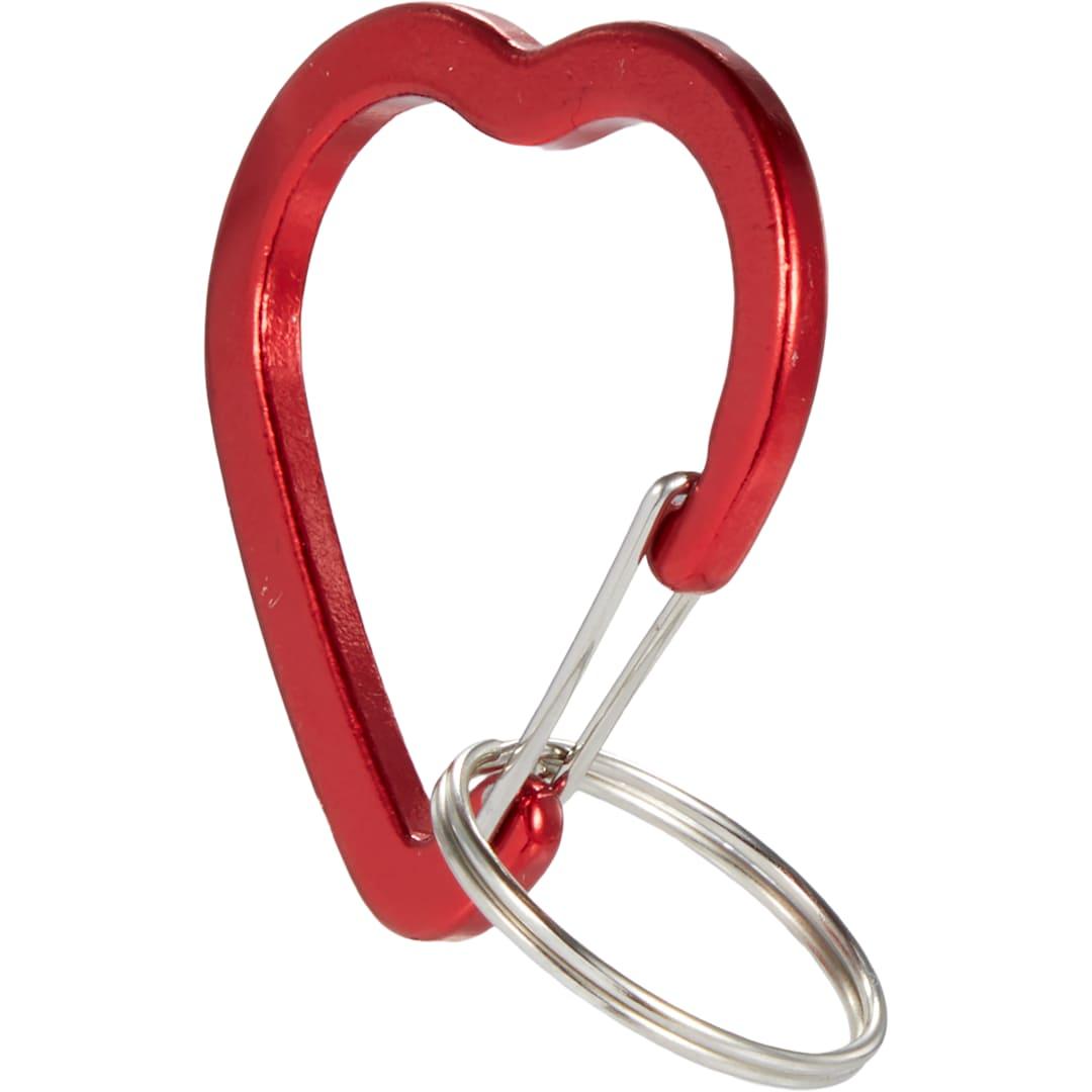 Heart carabiner Pink miniatura 8