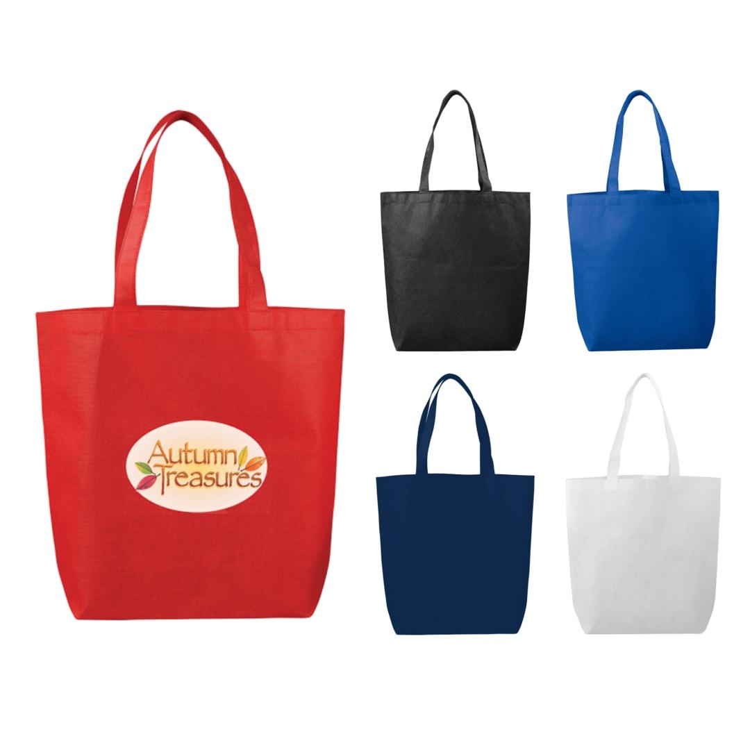Eros non-woven shopper tote Black front