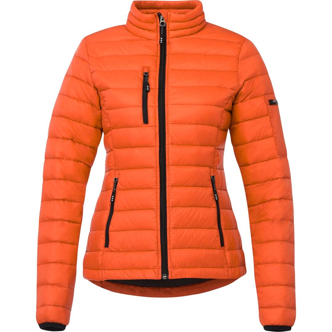 Womens whistler light down jacket Black front