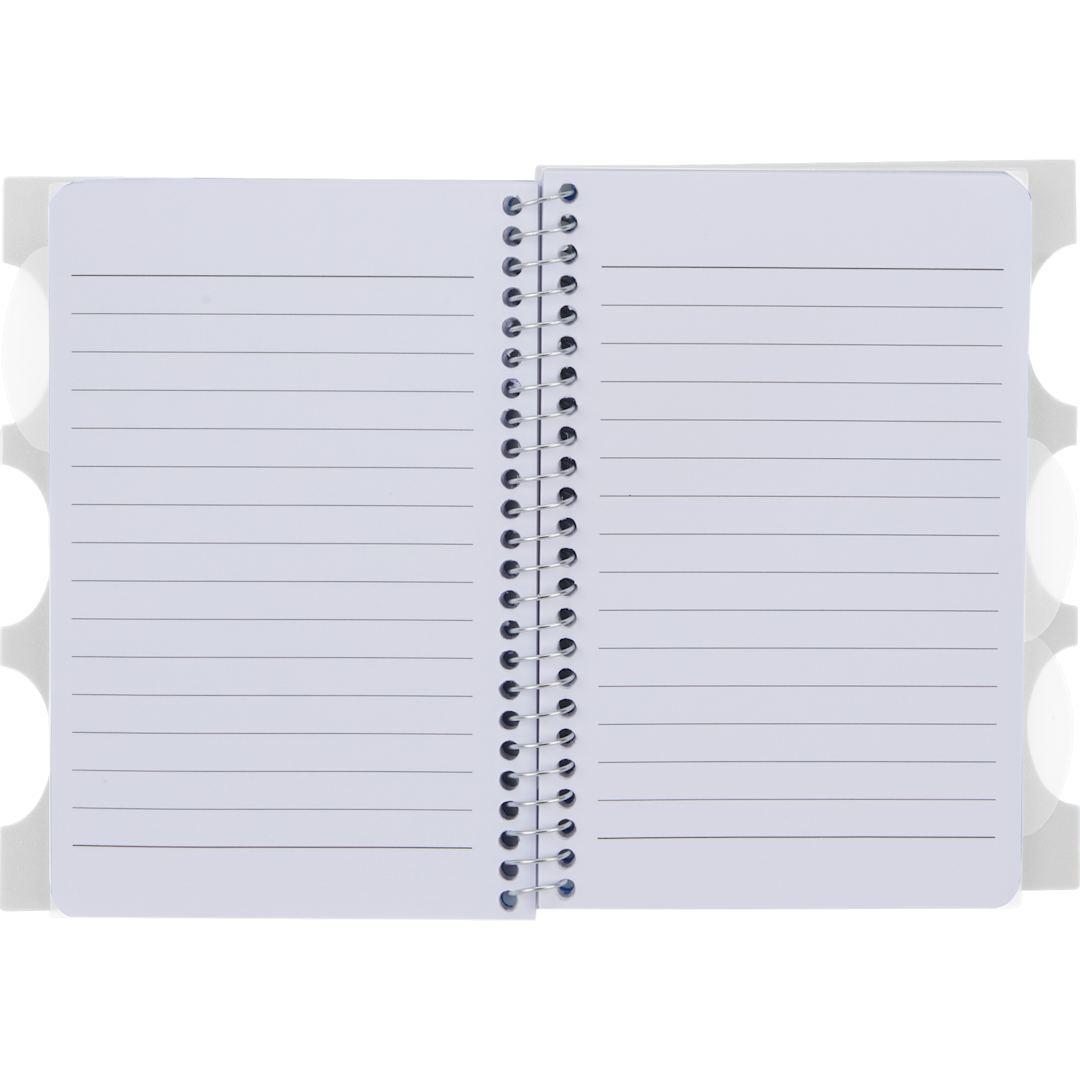 Fsc® recycled 4 x 6 multitask notebook Black miniatura 12