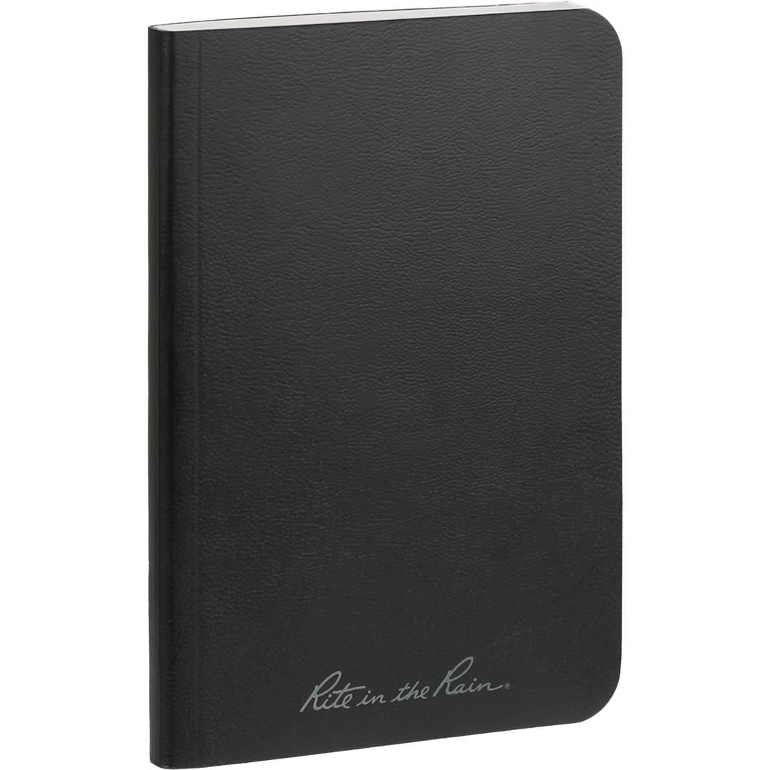 3.5 X 5.25 rite in the rain soft cover notebook Black miniatura 3