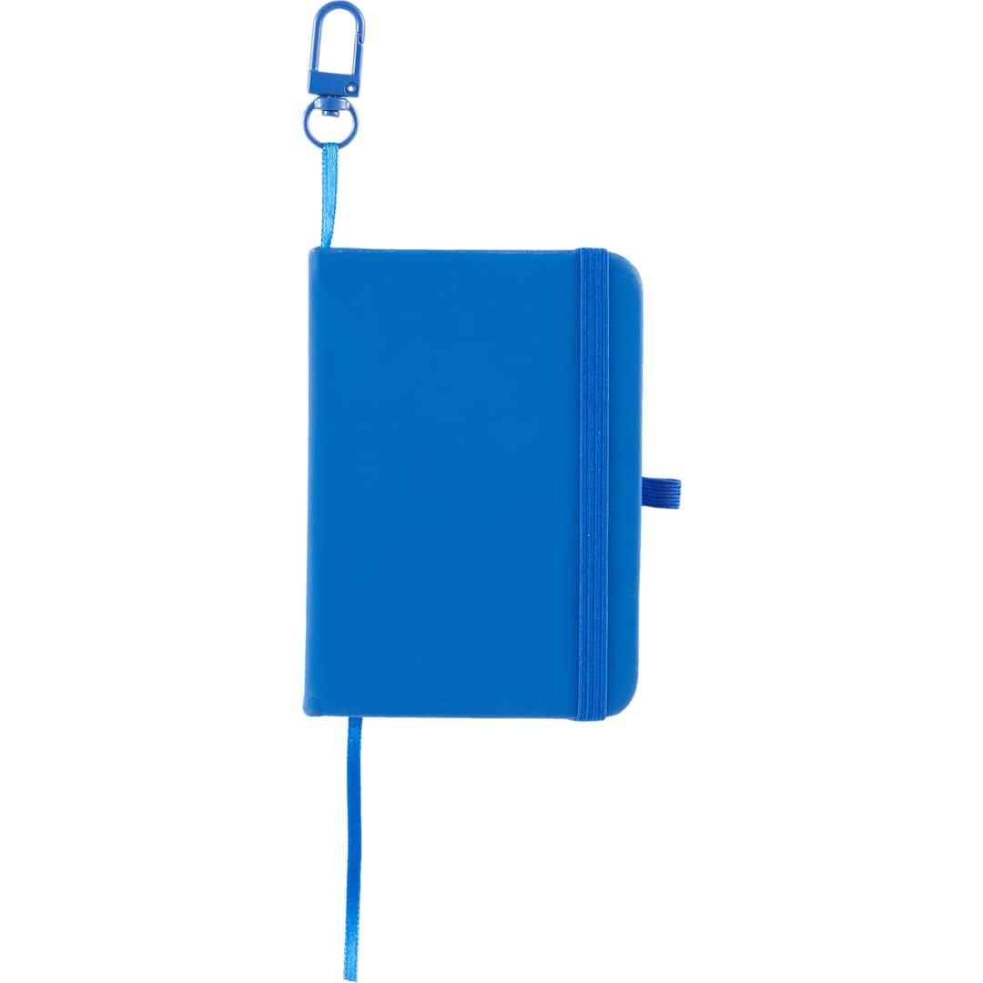 Mini recycled notebook w/ clip Black miniatura 11