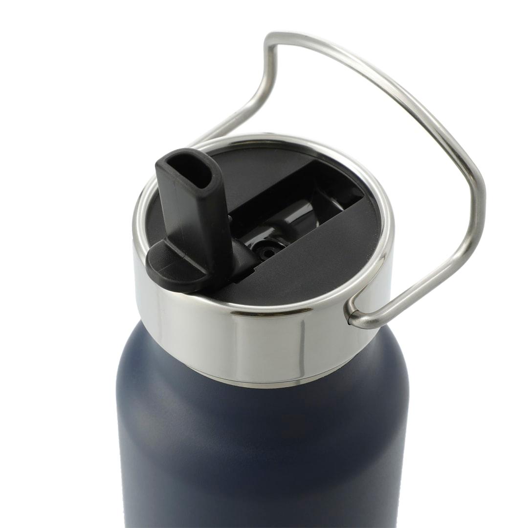 Thor copper vacuum insulated bottle 25oz straw lid Black miniatura 20