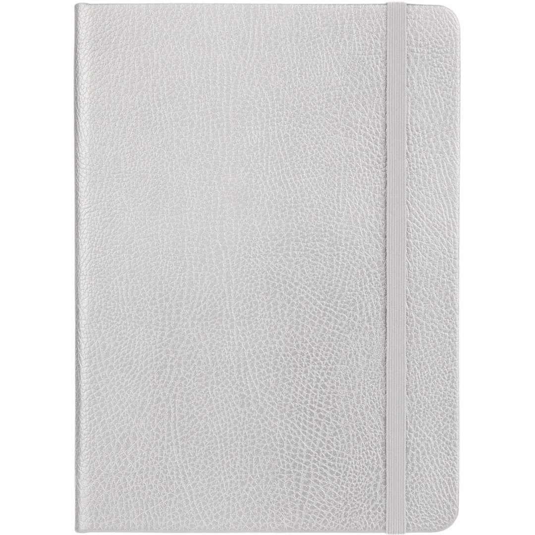 5 X 7 fsc® recycled pebble hard bound journal Black miniatura 20