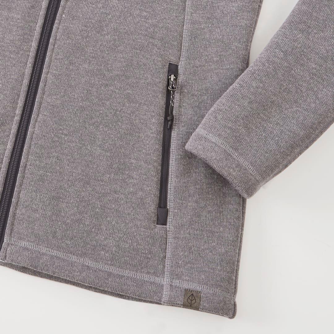 Darnell eco knit full zip - womens Grey miniatura 4