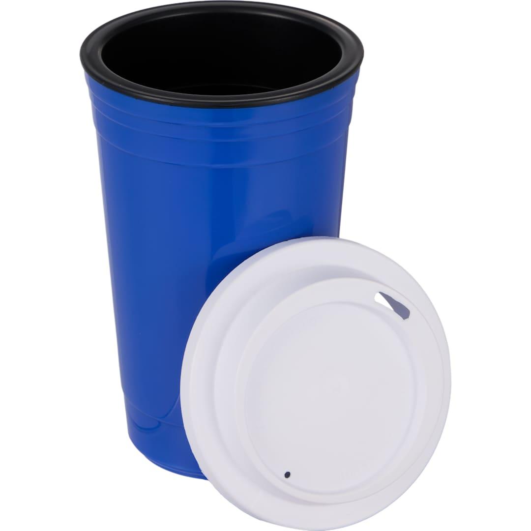 The traveler insulated cup 16 oz. w/ lid Black miniatura 21