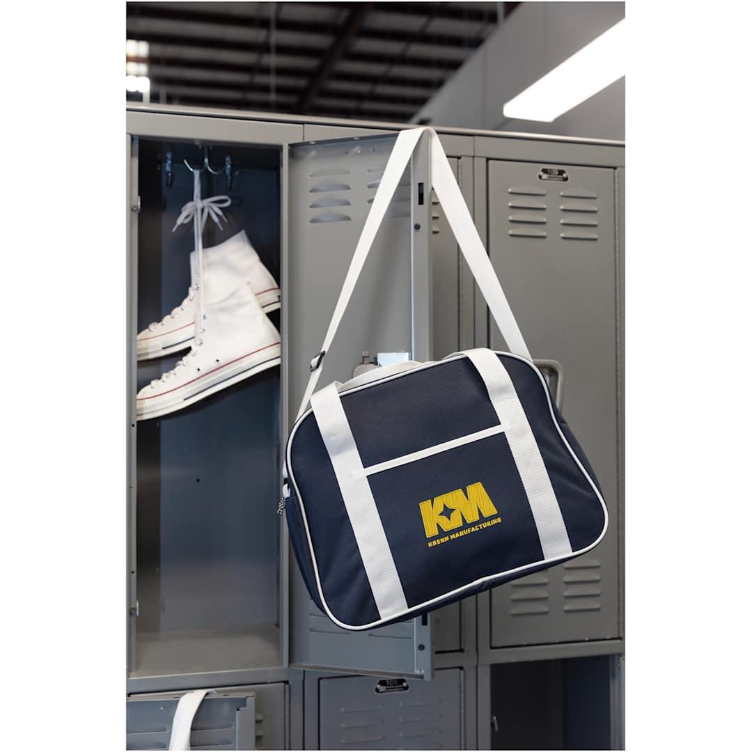 Varsity sport duffle bag Black miniatura 17