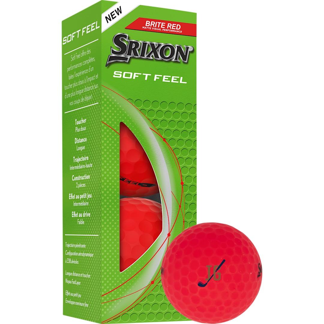 Srixon soft feel brite golf balls - 3 pack Orange miniatura 17