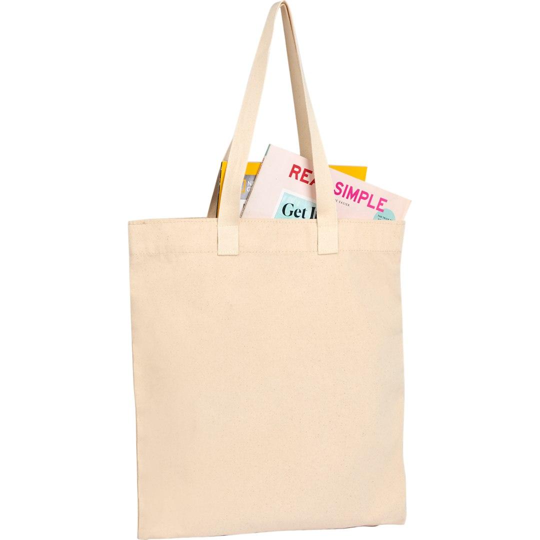 Feed organic cotton convention tote Black miniatura 13