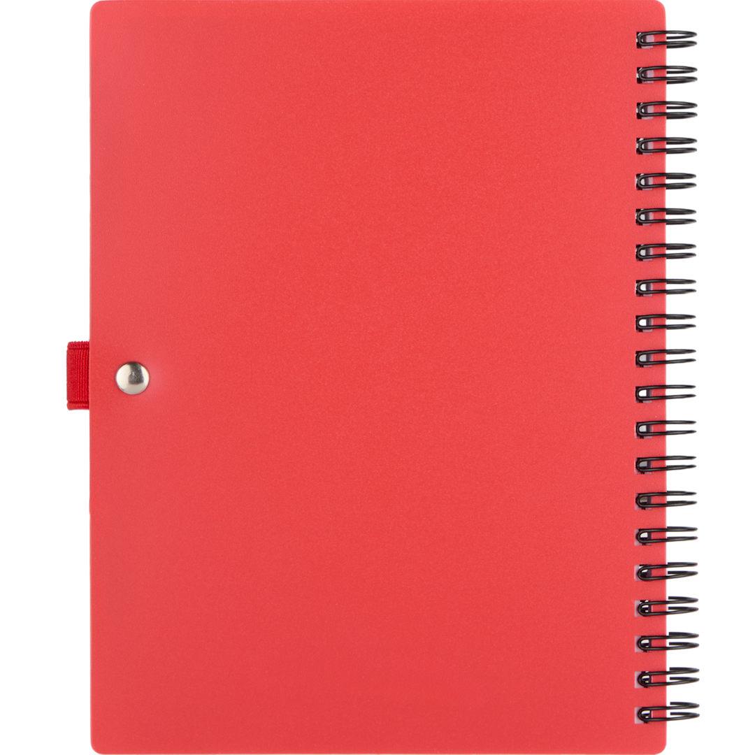 5 X 7 fsc® recycled stash spiral notebook Red miniatura 18