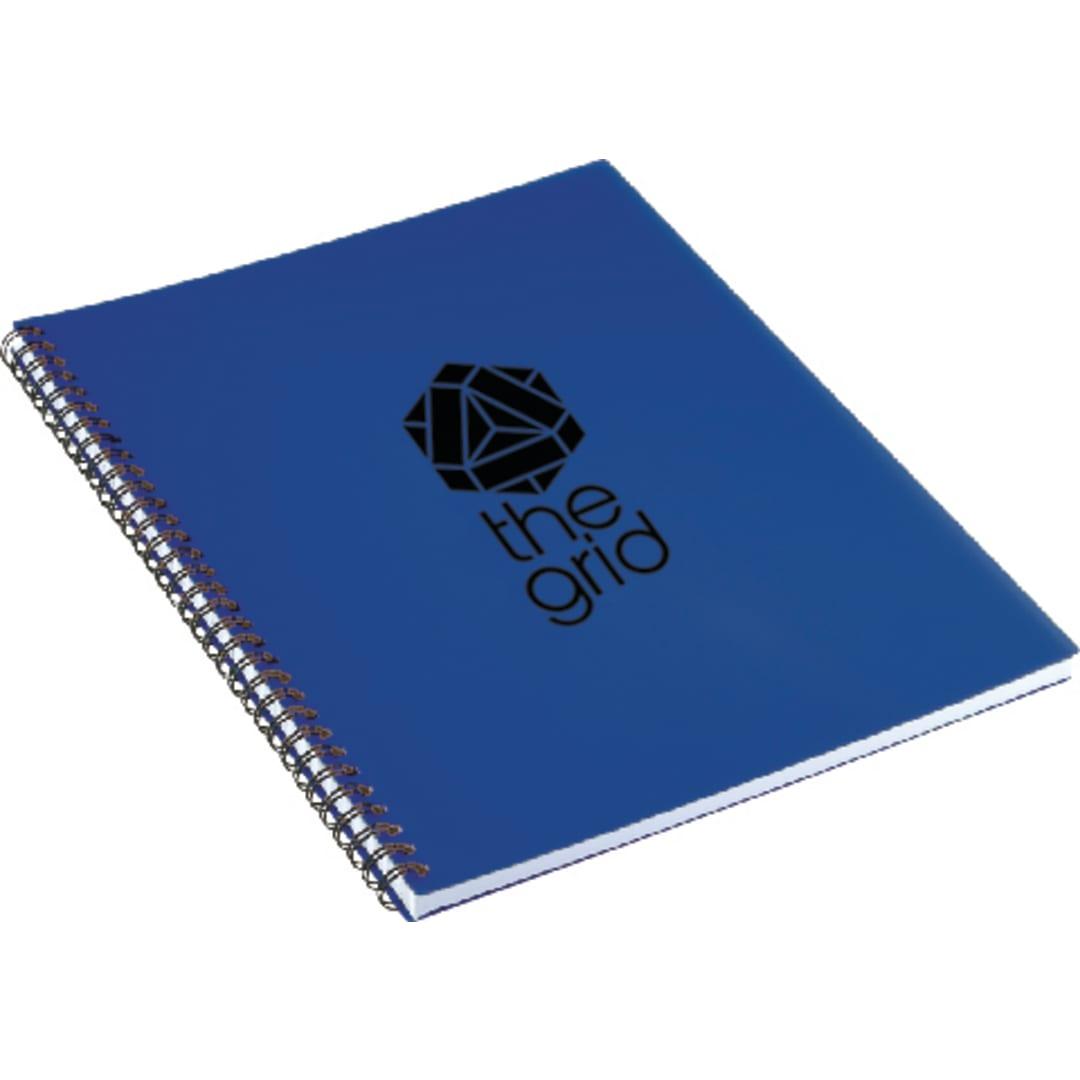 Fsc® mix 8.5 x 11 lg business spiral notebook Black miniatura 10