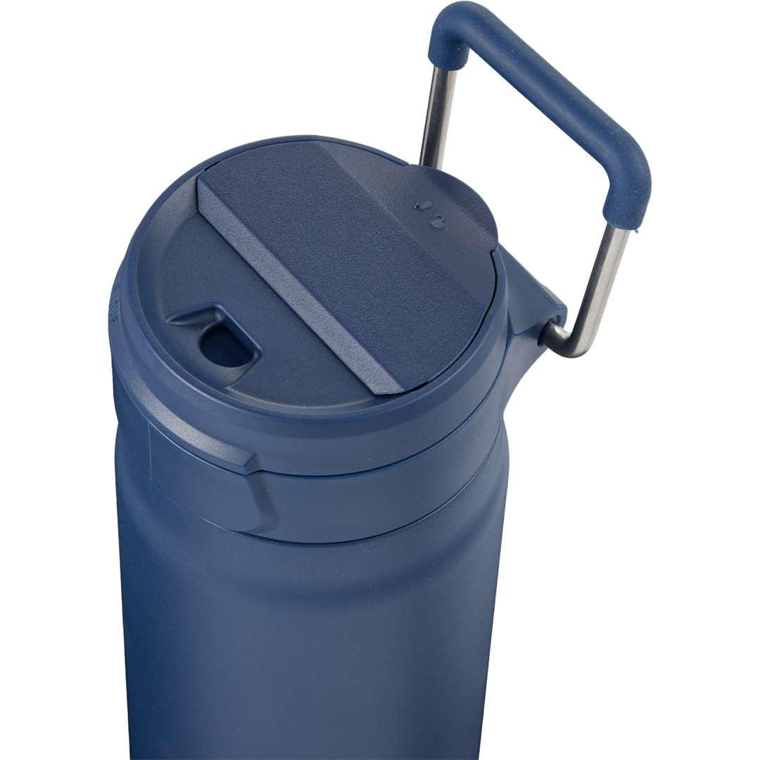 Kara recycled insulated bottle w/ swivel lid 24oz Black miniatura 15