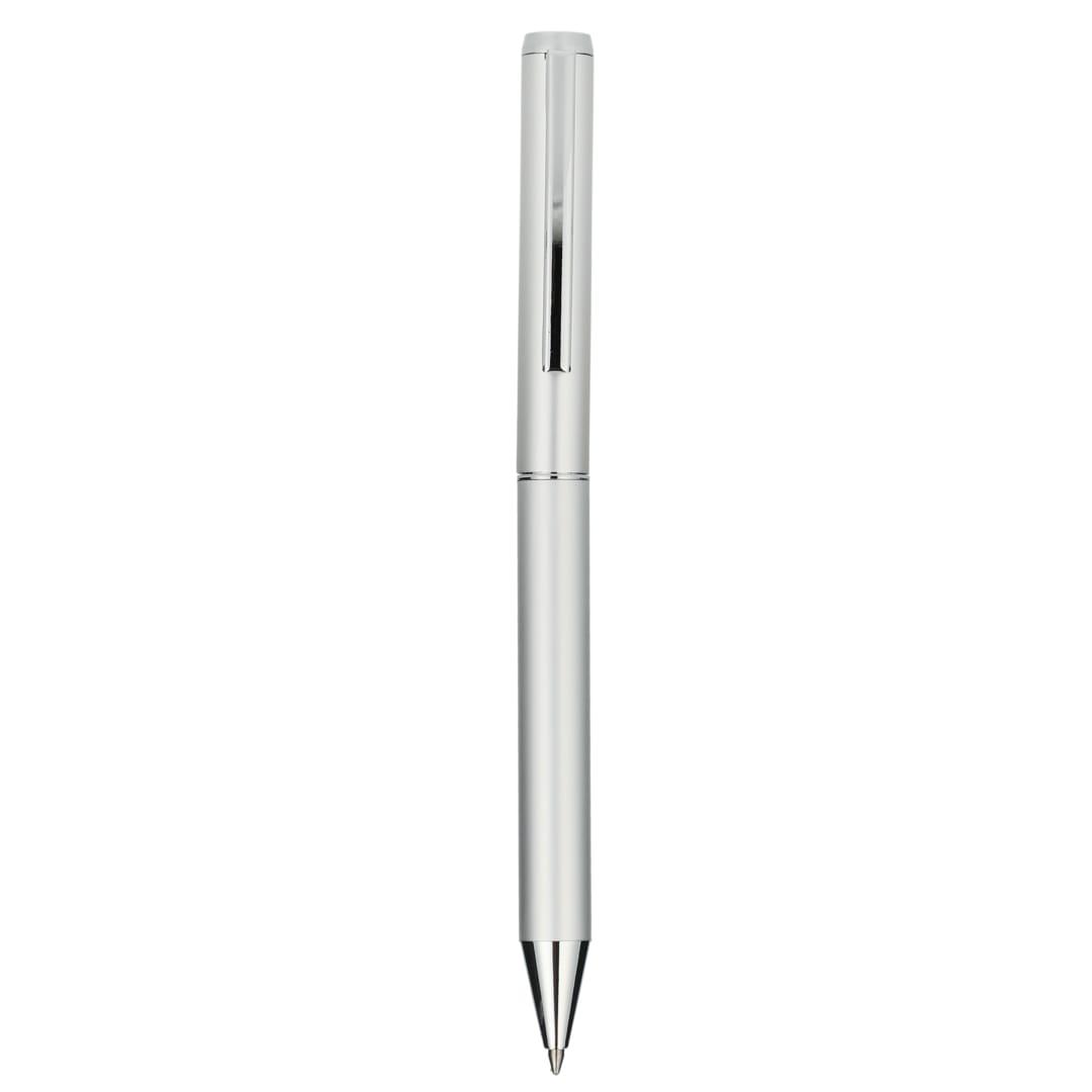 Recycled aluminum ultra gel ballpoint Black miniatura 7