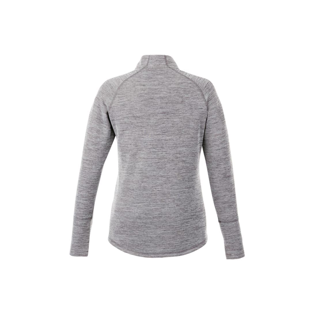 Womens crane knit half zip Blue miniatura 6