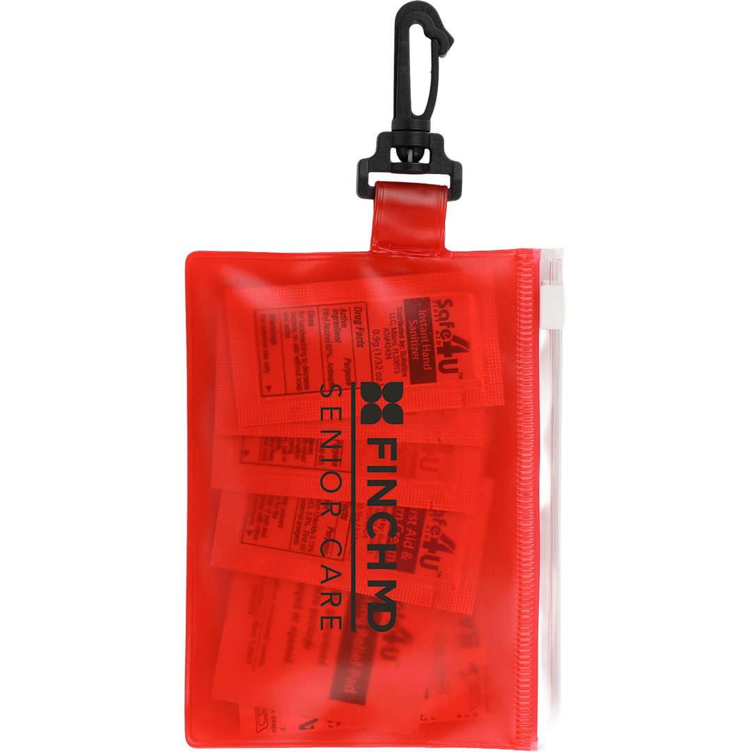 On the go 12-piece first aid pack Red miniatura 18