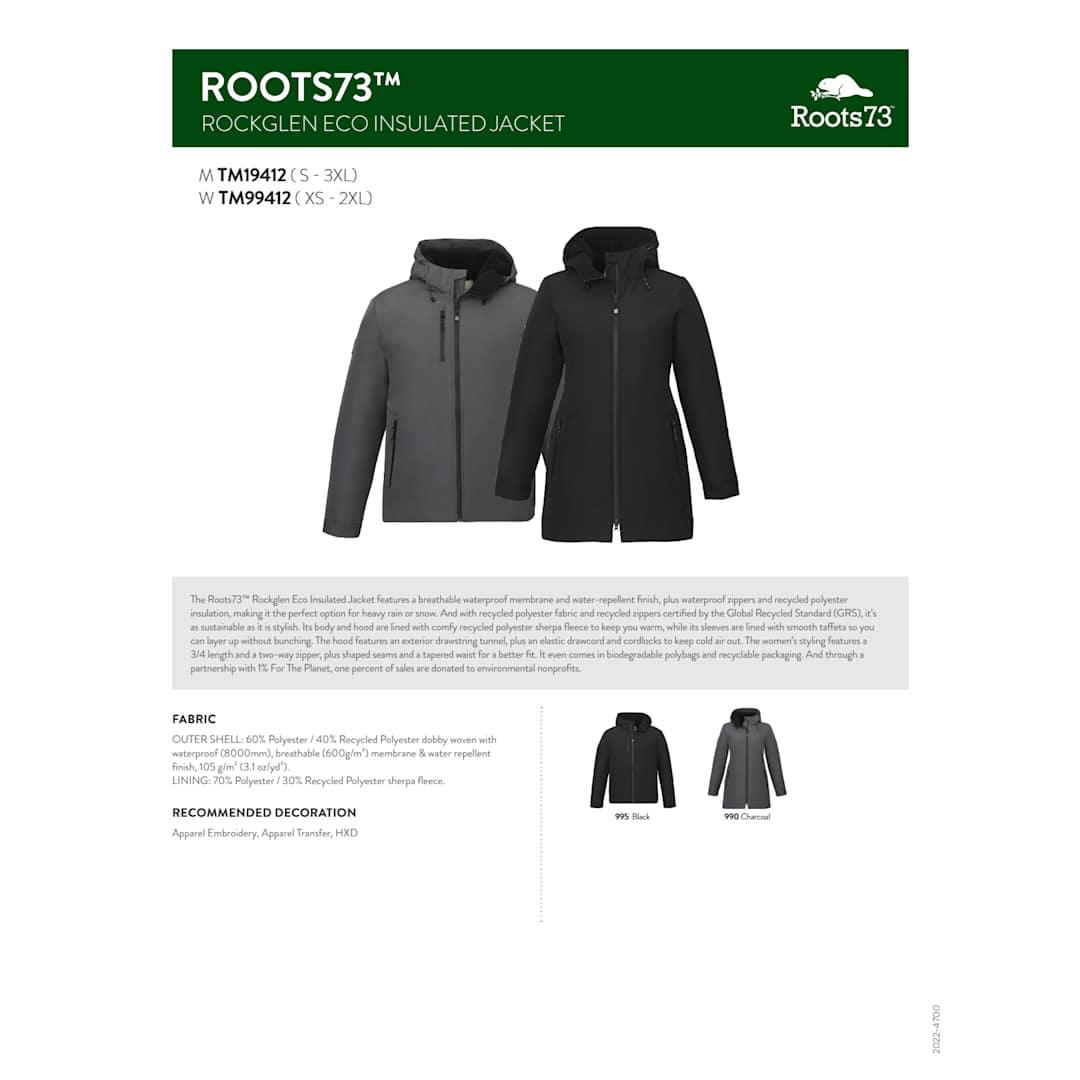 Roots73 rockglen eco insulated jacket - mens Dark Gray miniatura 18