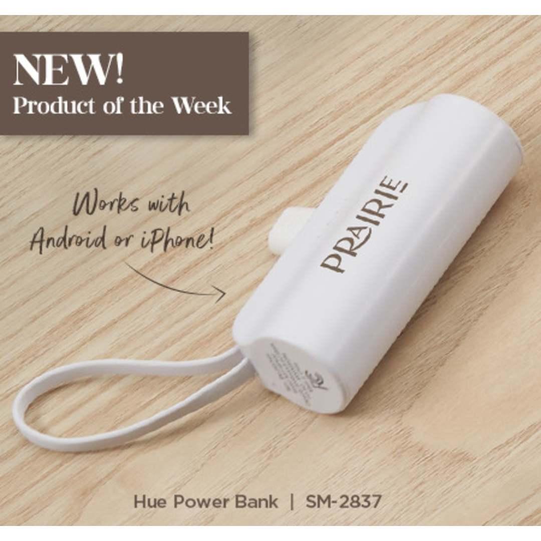Hue 5000 mah power bank with multi tips Black miniatura 6