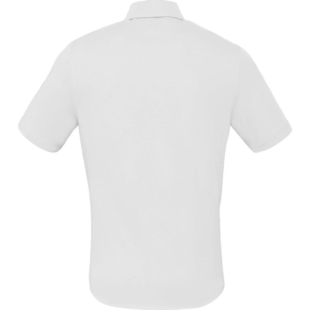 Tatra eco short sleeve knit shirt - mens White front