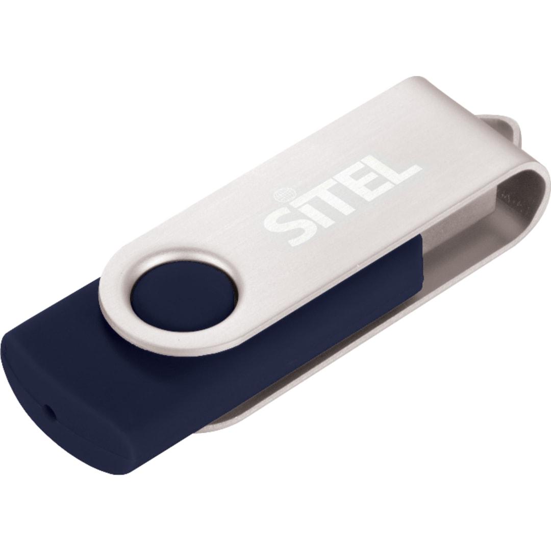Rotate flash drive 4gb Red miniatura 26