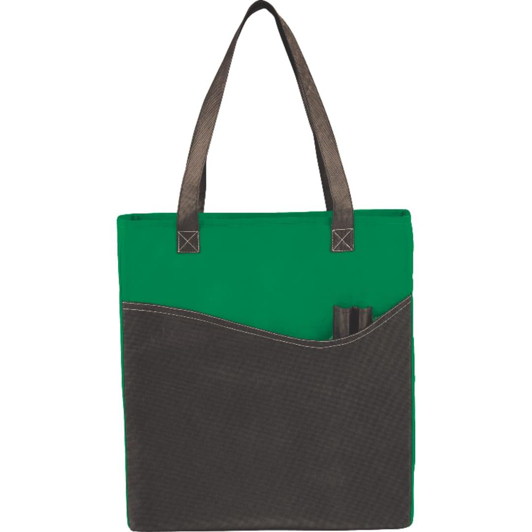 Rivers pocket non-woven convention tote Green miniatura 6