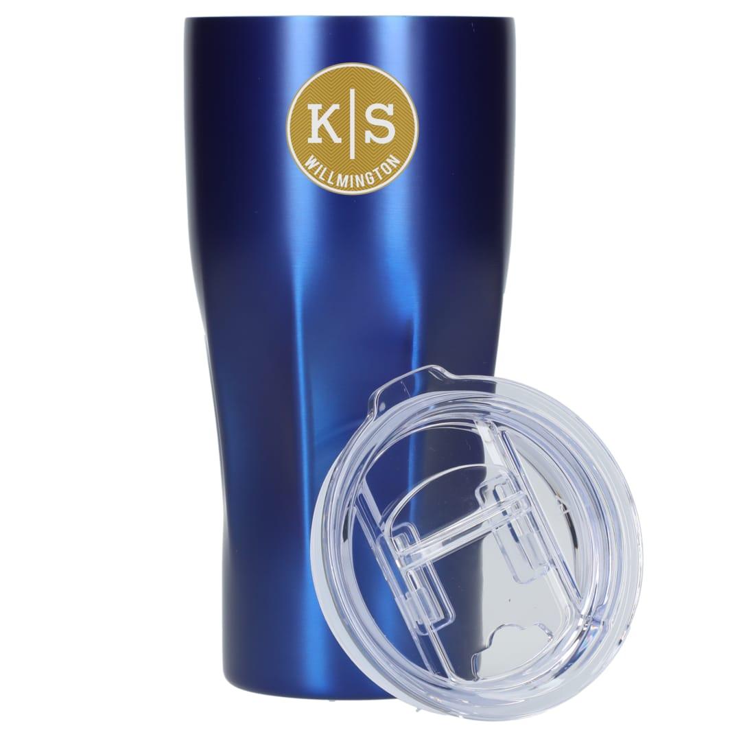 Victor recycled vacuum insulated tumbler 20oz Black miniatura 16