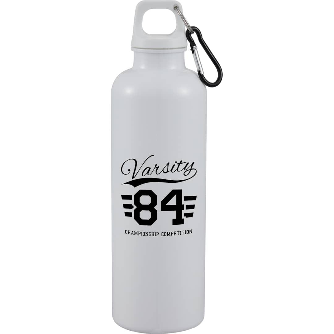 Race 25oz recycled bottle with carabiner Black miniatura 75
