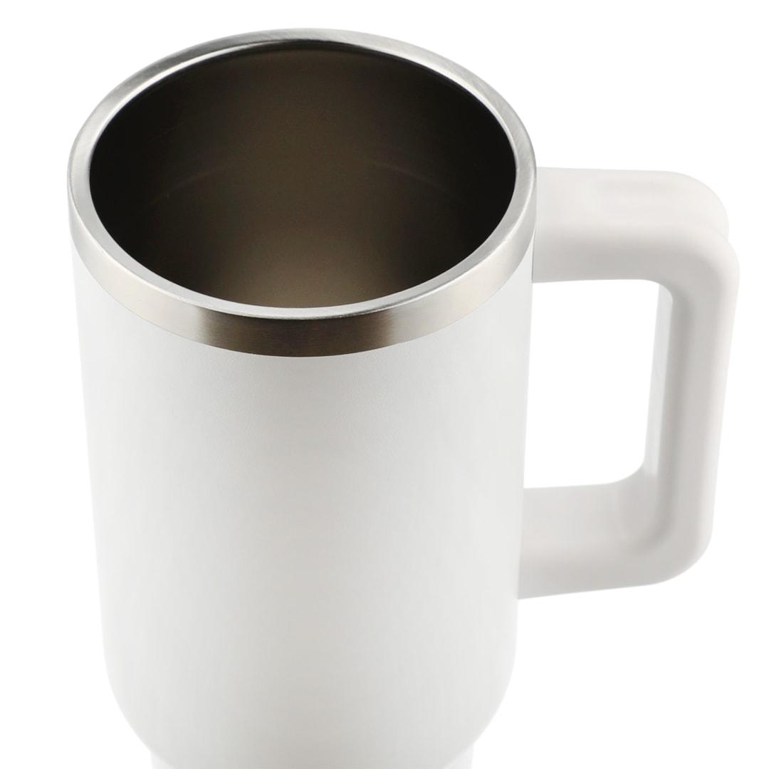Pinnacle recycled travel tumbler with straw 40oz Black miniatura 52