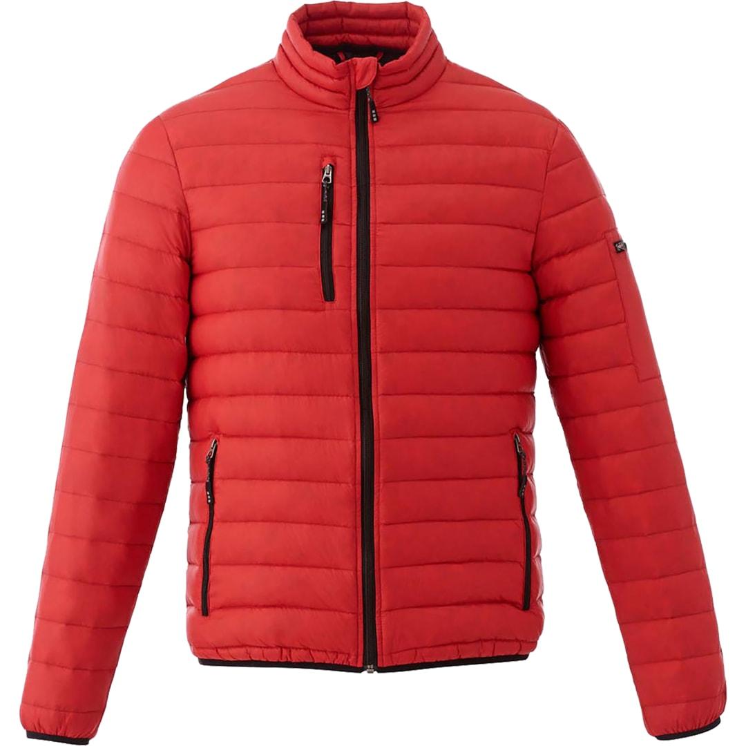Mens whistler light down jacket Black miniatura 5