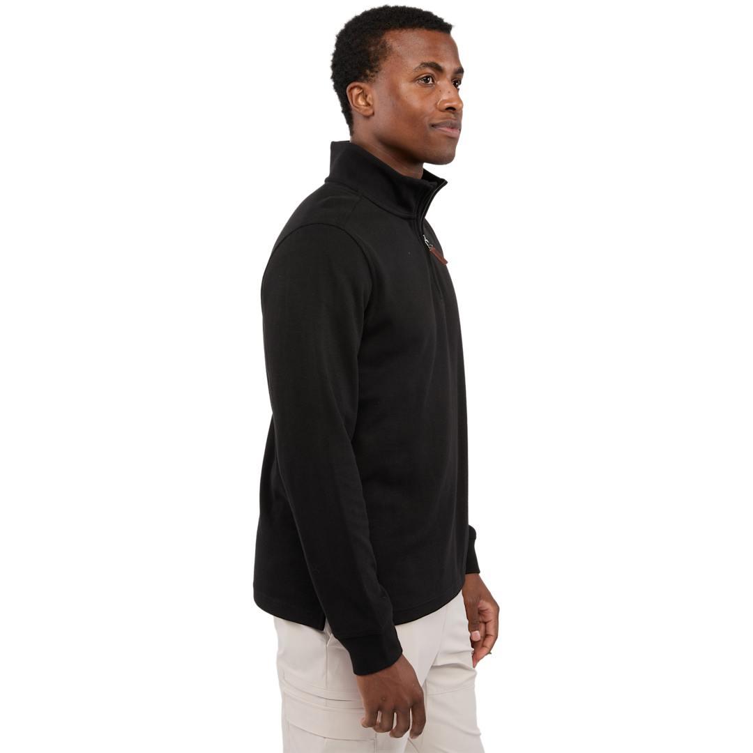 Hudson eco knit quarter zip-mens Beige miniatura 34