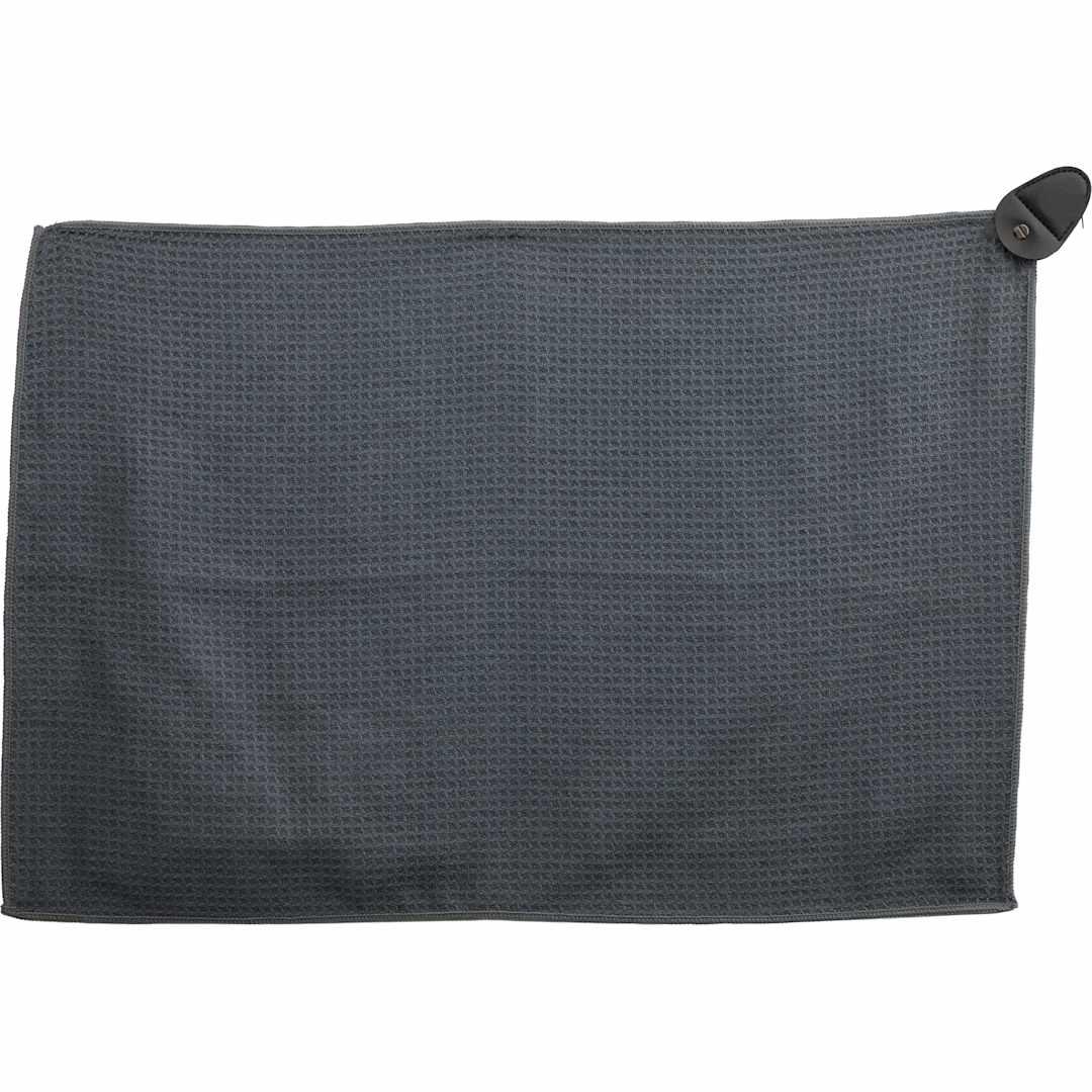 300G magnetic waffle golf towel Black miniatura 15
