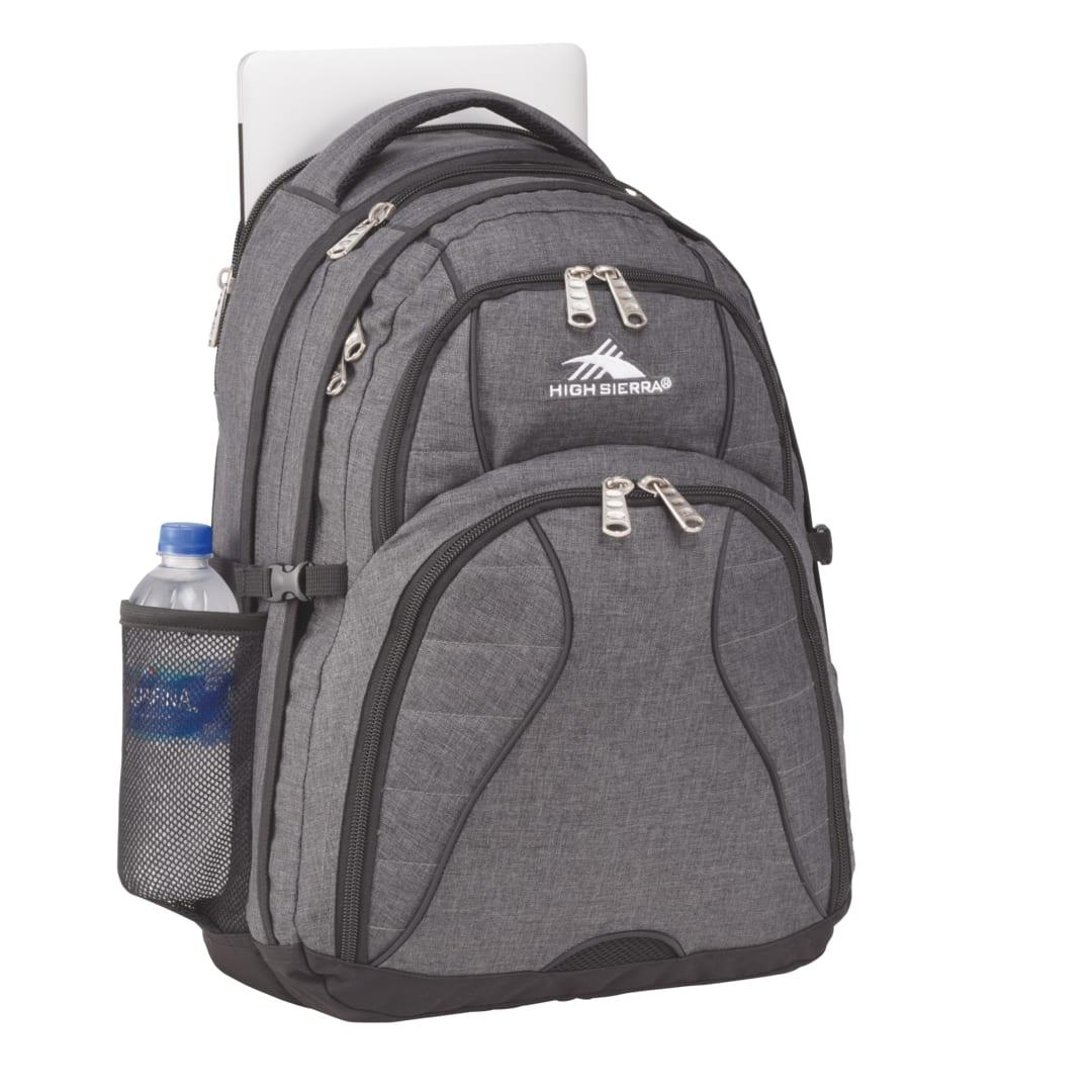 High sierra swerve 17 computer backpack Black miniatura 11