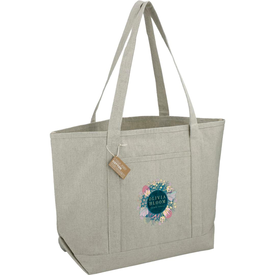 Repose 10oz recycled cotton tote Grey miniatura 12