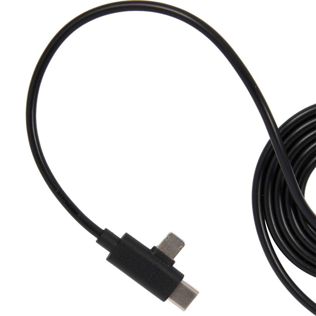 5-In-1 recycled long charging cable Black miniatura 4