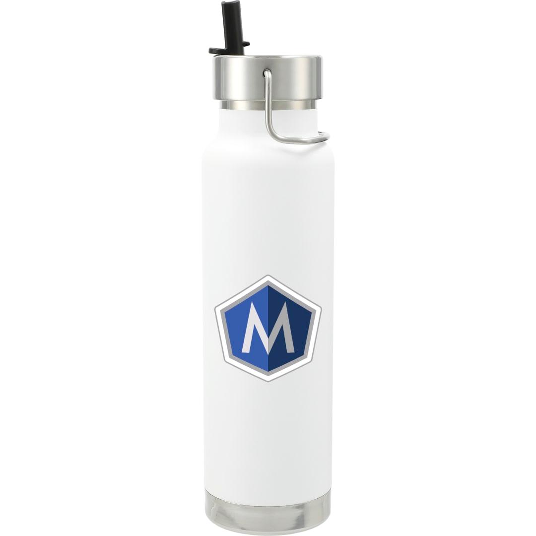 Thor copper vacuum insulated bottle 25oz straw lid Black miniatura 31